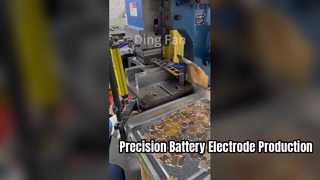 Vidéo de production d'électrodes de batterie